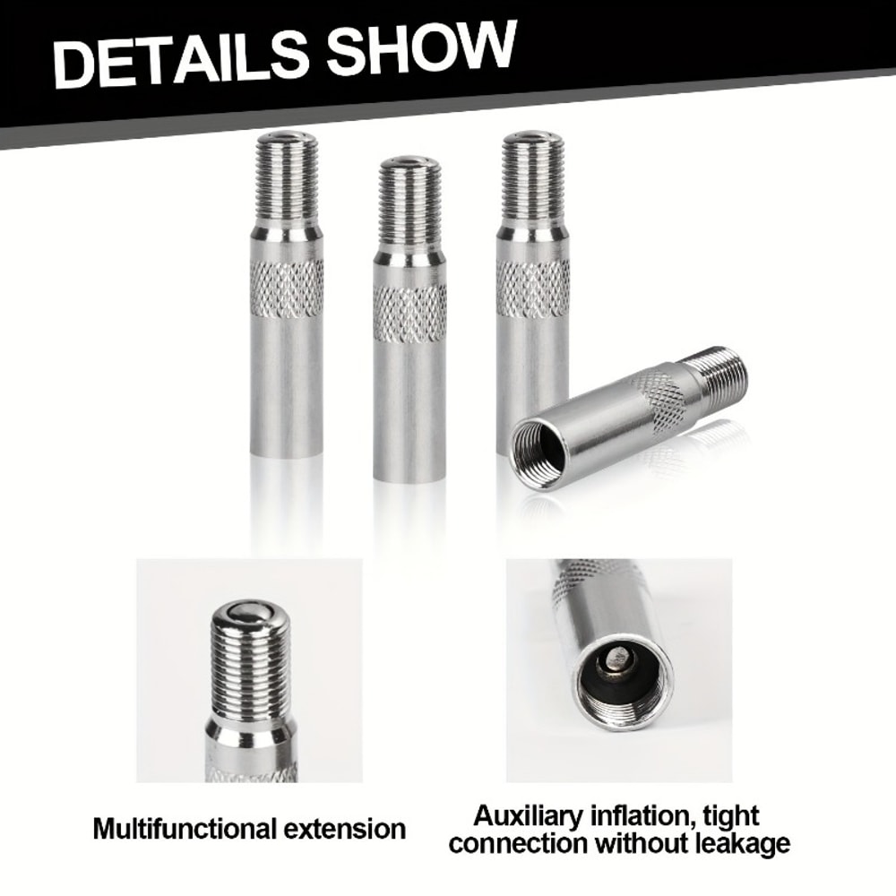 Xiaomi Tire Adapter Metal Valve Extension For Easy Scooter Inflation 3