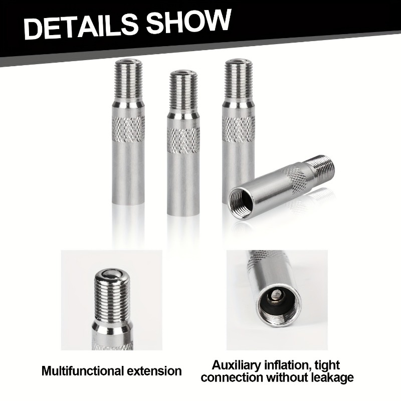 Xiaomi Tire Adapter Metal Valve Extension For Easy Scooter Inflation 3