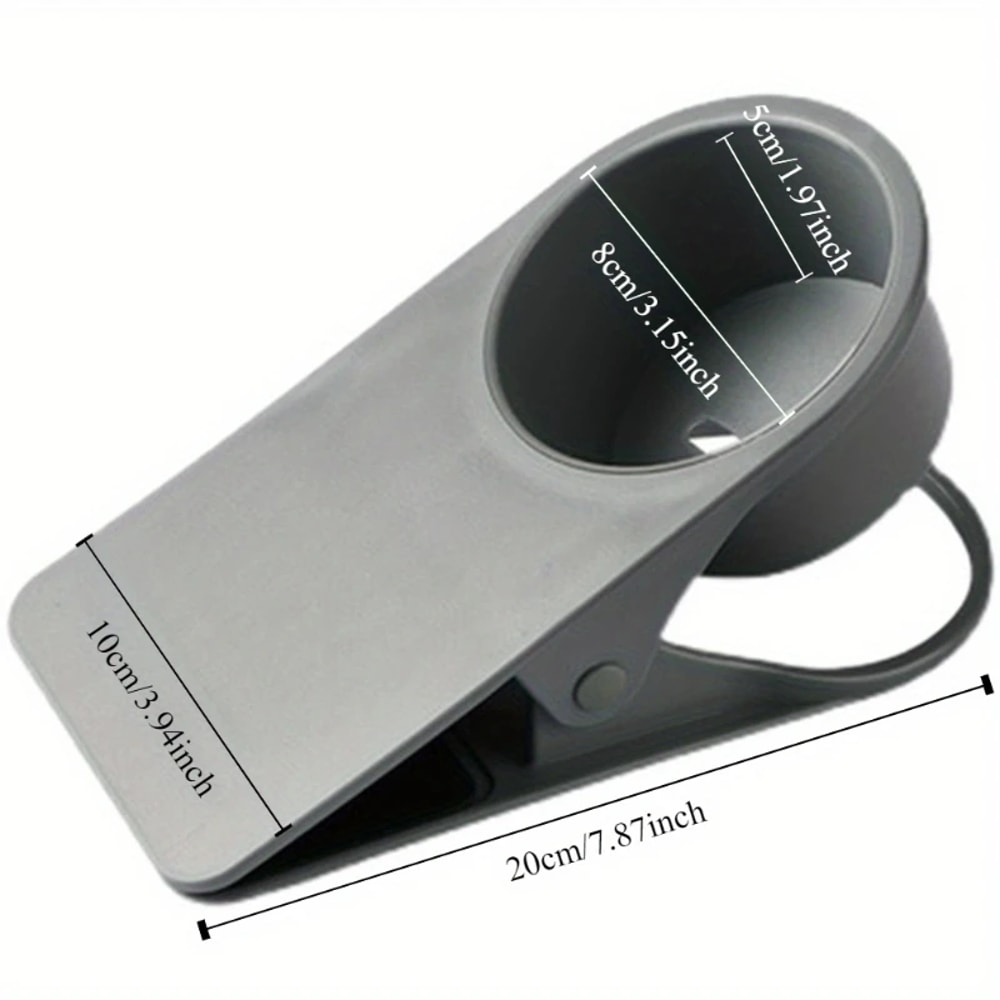 Clip On Desk Cup Holder SpaceSaving Desk Cup Holder For Office Car Side Tables 1