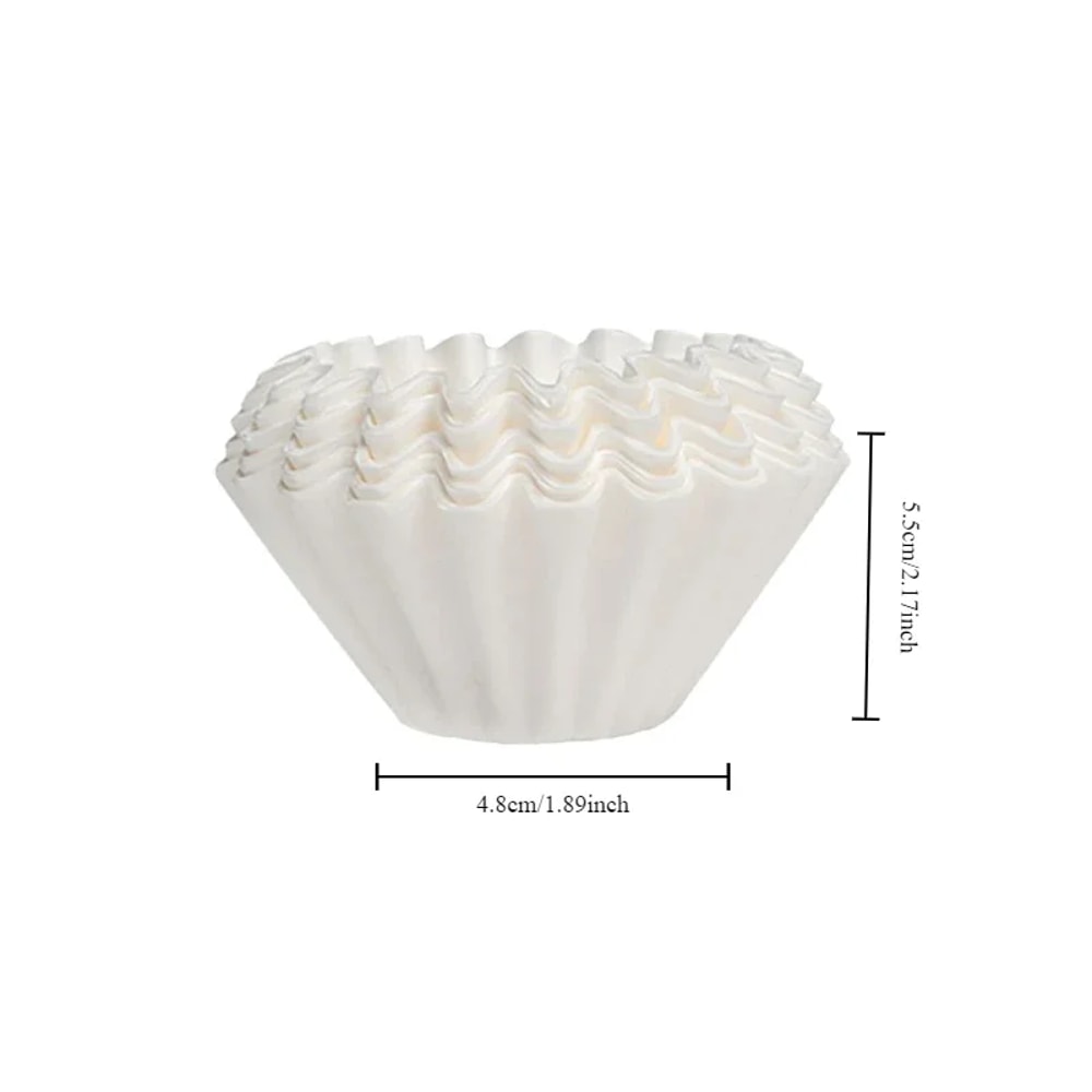 Premium Pour Over Coffee Filters for Wave Drippers Cup Coffee Filter Paper