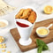 French Fries Cup with Sauce Holder Snack Serving Cup
