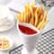 French Fries Cup with Sauce Holder Snack Serving Cup