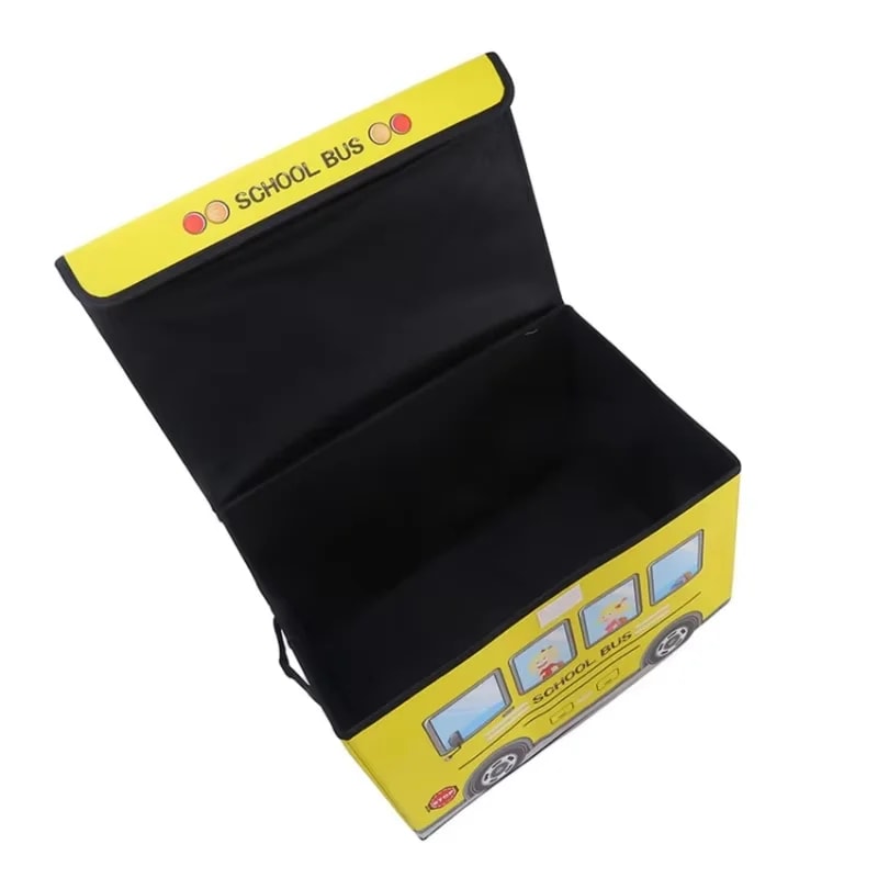 Waterproof Foldable Storage Box for Toys Clothes Snacks Organizer