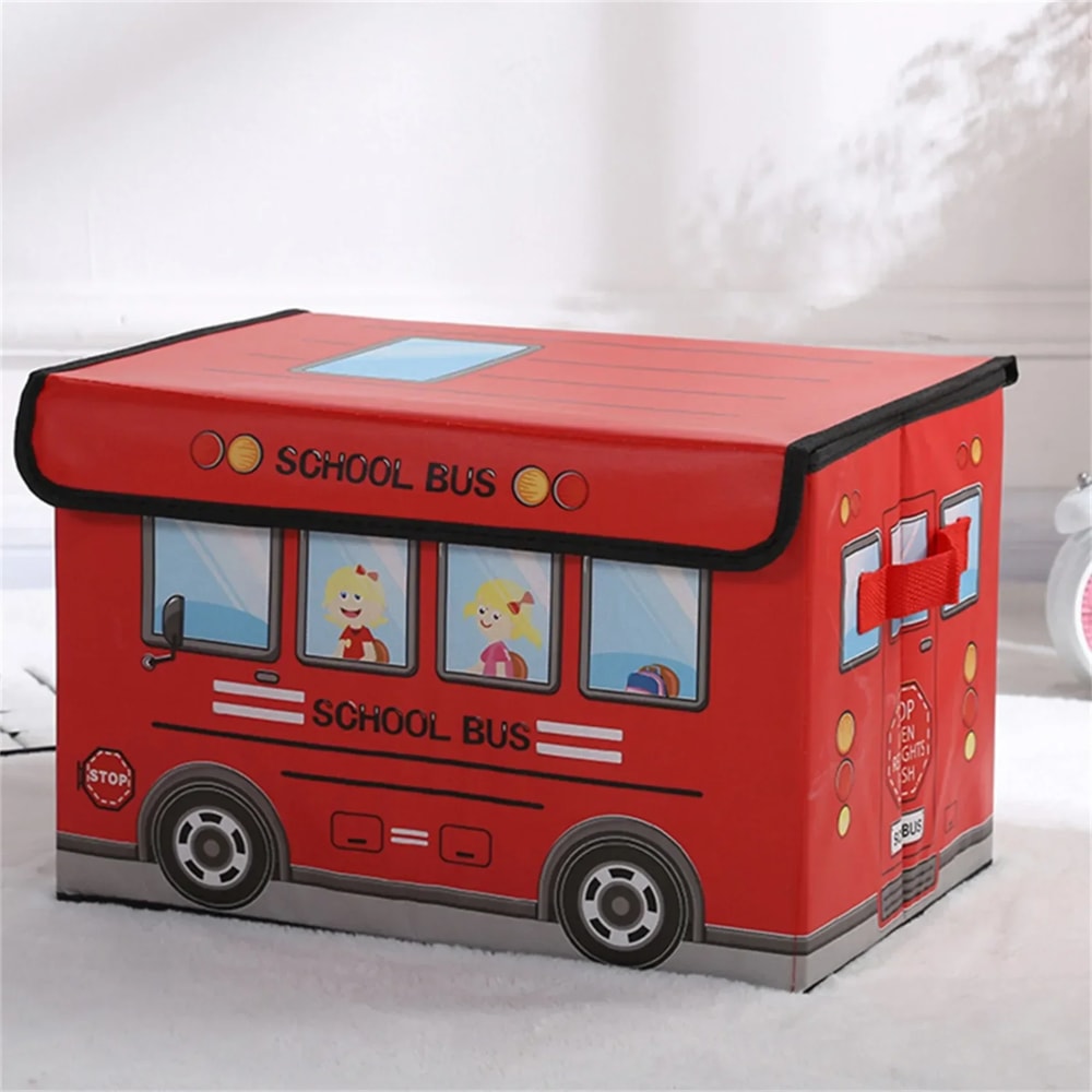 Waterproof Foldable Storage Box for Toys Clothes Snacks Organizer