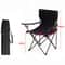 Portable Folding Camping Chair with Armrests for Beach Fishing and Outdoor Relaxation