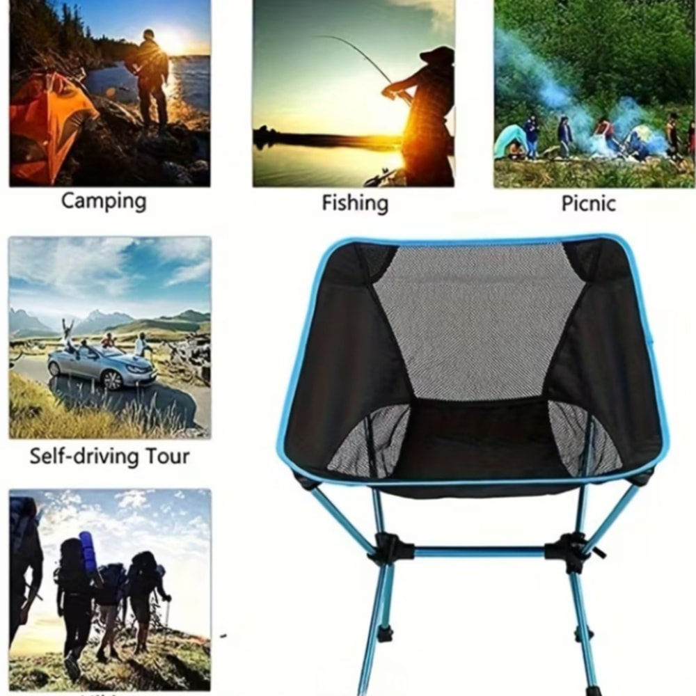 Ultra Light Folding Camping Chair Portable Beach Fishing Seat