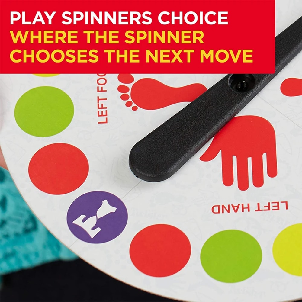 Twist & Move Party Mat Game Interactive Twister Game Mat for Kids & Family Fun