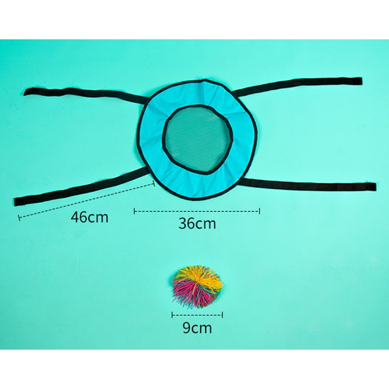 Kids Outdoor Catch Ball Game Set Elastic Toss Toy for Parent Child Play