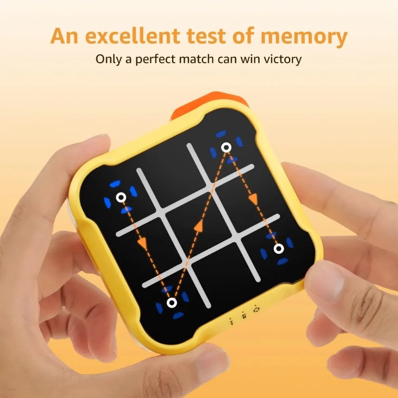 Smart Electronic Tic Tac Toe Board Game Portable Montessori Puzzle For Kids And Adults 1