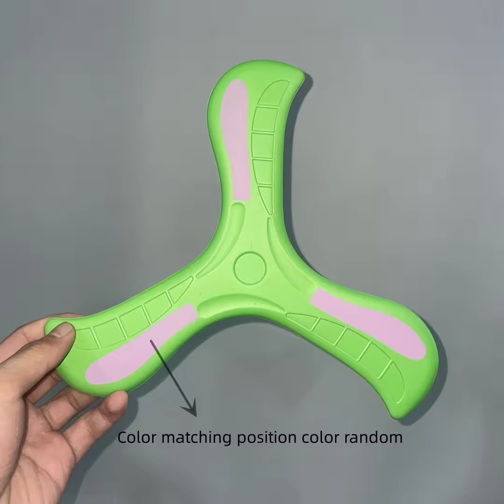 Soft Boomerang Toy for Kids Outdoor Flying Disc Safe Interactive Throwing Game