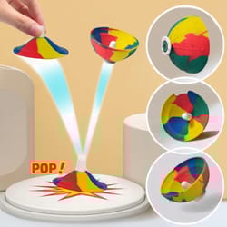 kids outdoor balance bouncing toy bowl for active play and fun exercise