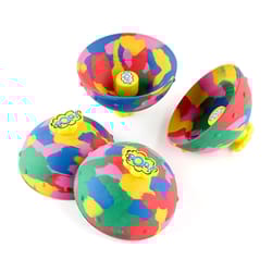 camouflage bounce spin bowl toy for kids outdoor play