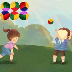 kids outdoor bean bag toss game set with soft sandbags for fun backyard play