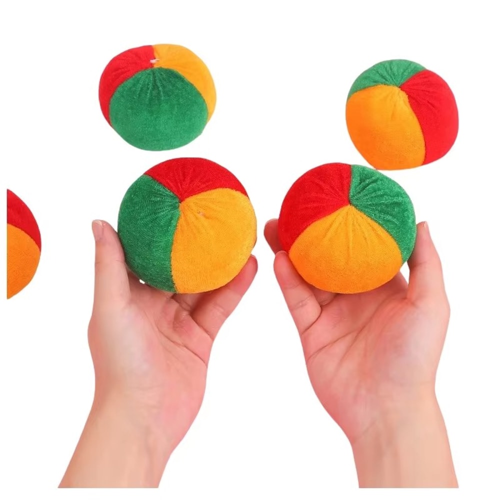 Kids Outdoor Bean Bag Toss Game Set with Soft Sandbags for Fun Backyard Play