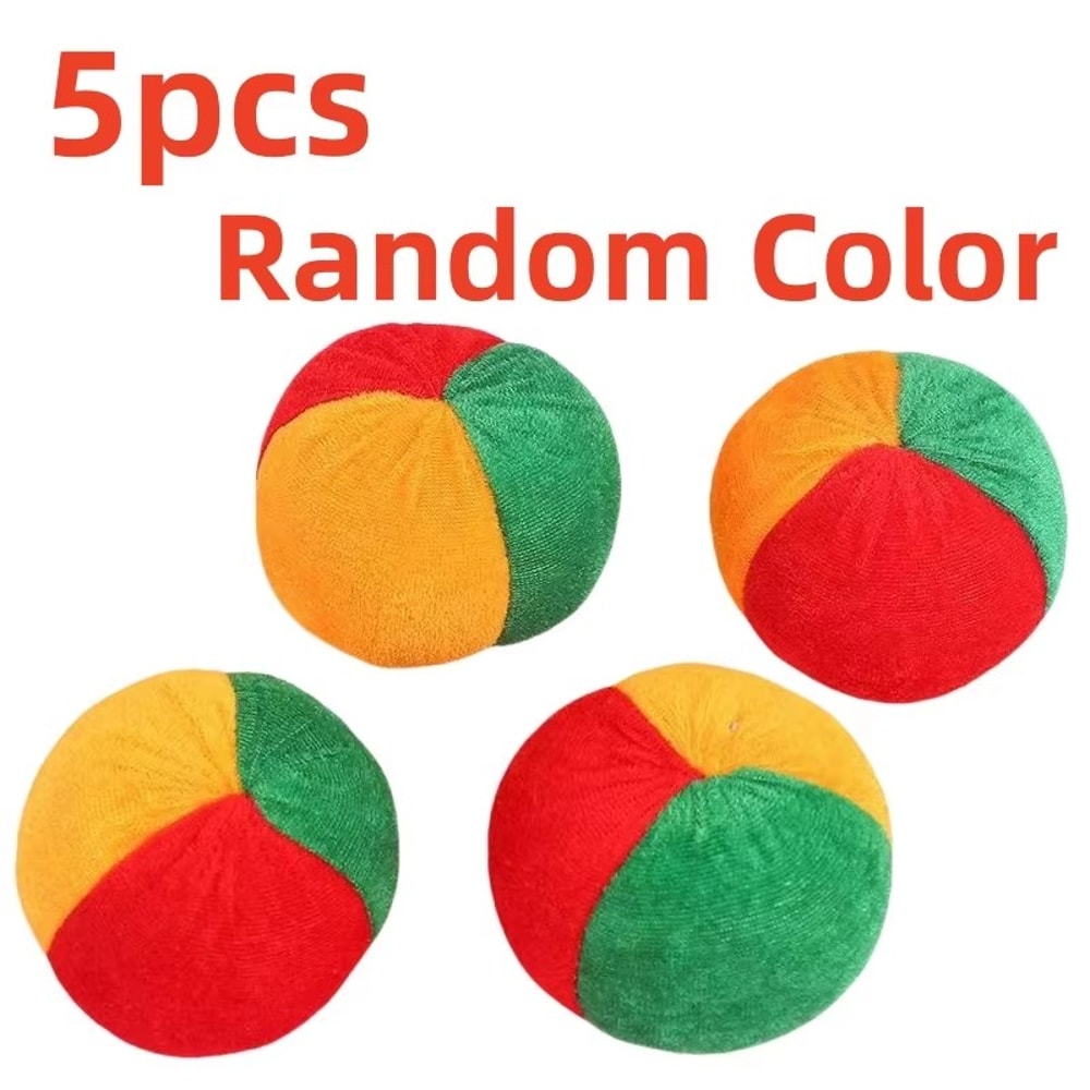 Kids Outdoor Bean Bag Toss Game Set with Soft Sandbags for Fun Backyard Play