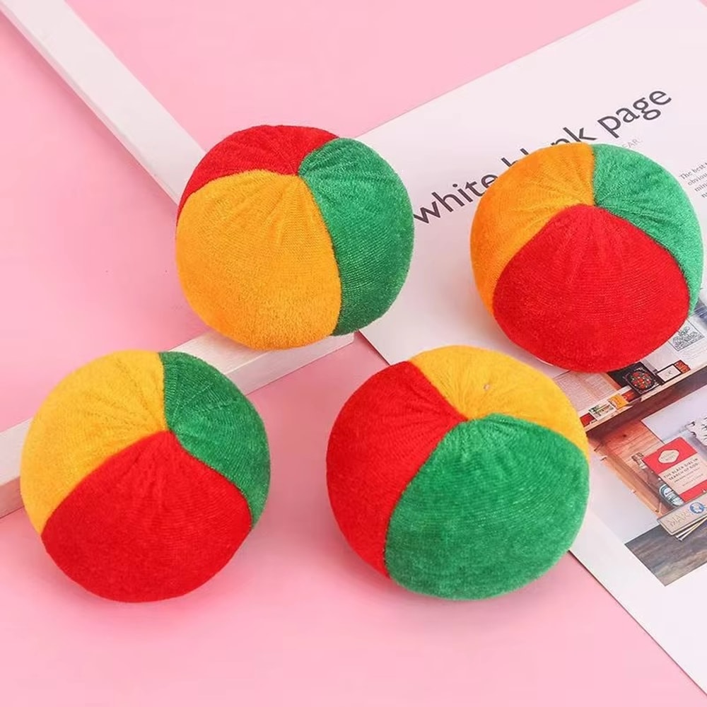 Kids Outdoor Bean Bag Toss Game Set with Soft Sandbags for Fun Backyard Play