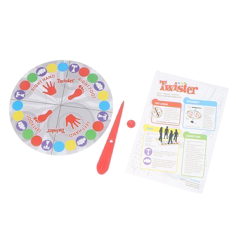 Twister Game Mat for Kids and Families Fun Party Board Game Indoor Activity