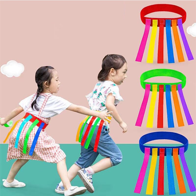 Kids Catch Tail Game Belt Outdoor Teamwork Toy For Active Play 0