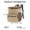 Thermal Food Delivery Backpack Large Capacity insulated delivery backpack Cooler Bag