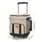 Rolling Cooler Backpack with Wheels Insulated Travel Picnic Bag