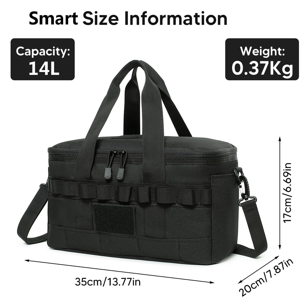 Large Capacity Insulated Cooler Lunch Bag Waterproof Foldable Outdoor Camping Food Carrier