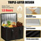 Large Insulated Grocery Tote Cooler Bag for Food Delivery & Pizza Warmer