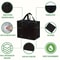 Large Insulated Grocery Tote Cooler Bag for Food Delivery & Pizza Warmer