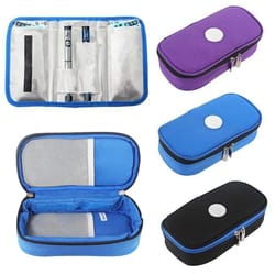 portable insulin cooling travel case insulin cooler bag for safe diabetic storage