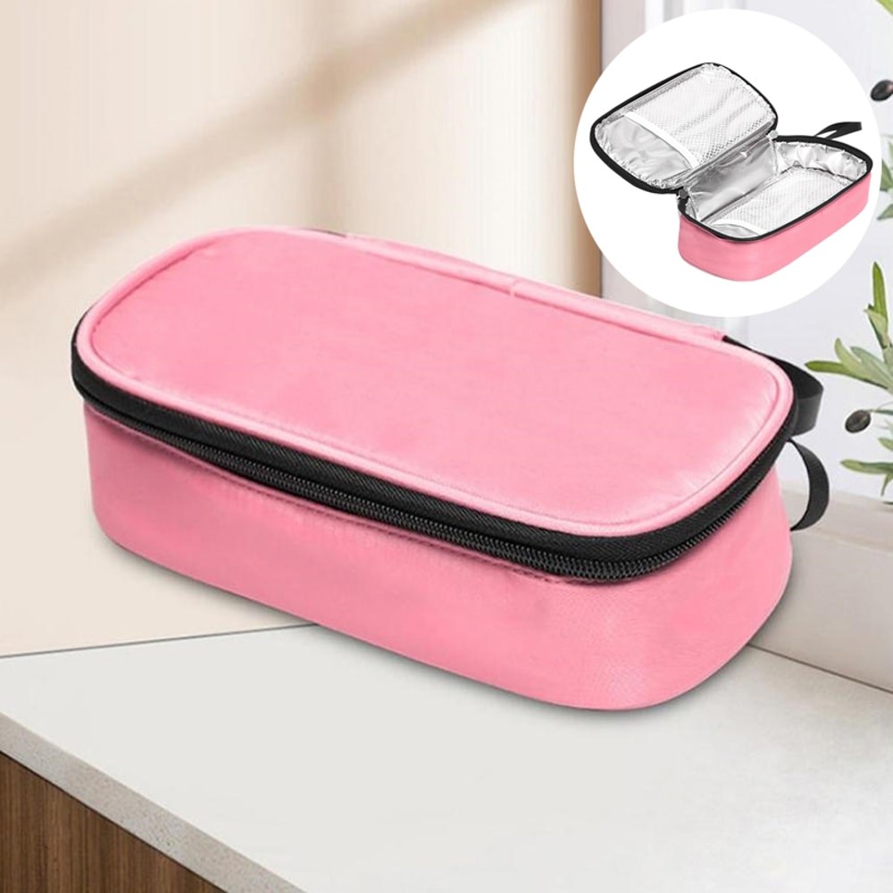 Portable Insulin Cooling Bag Travel Case For Diabetics Waterproof Insulated Medicine Cooler 1