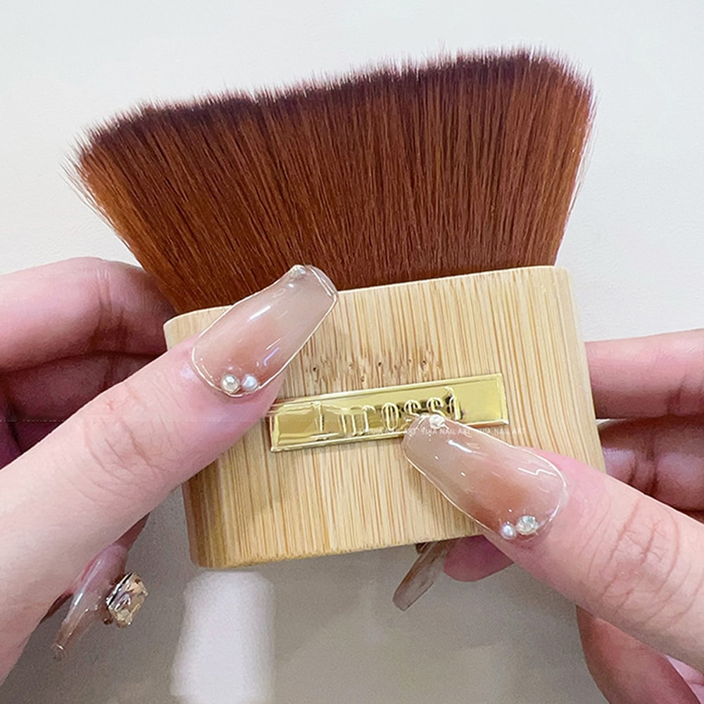 Premium Wooden Nail Dust Cleaning Brush for Acrylic UV Gel Manicure & Pedicure