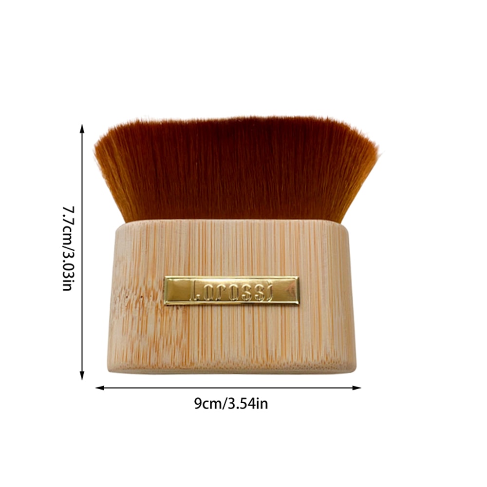 Premium Wooden Nail Dust Cleaning Brush for Acrylic UV Gel Manicure & Pedicure