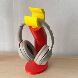 creative headphone stand figurine desktop holder for headphones decor shelf