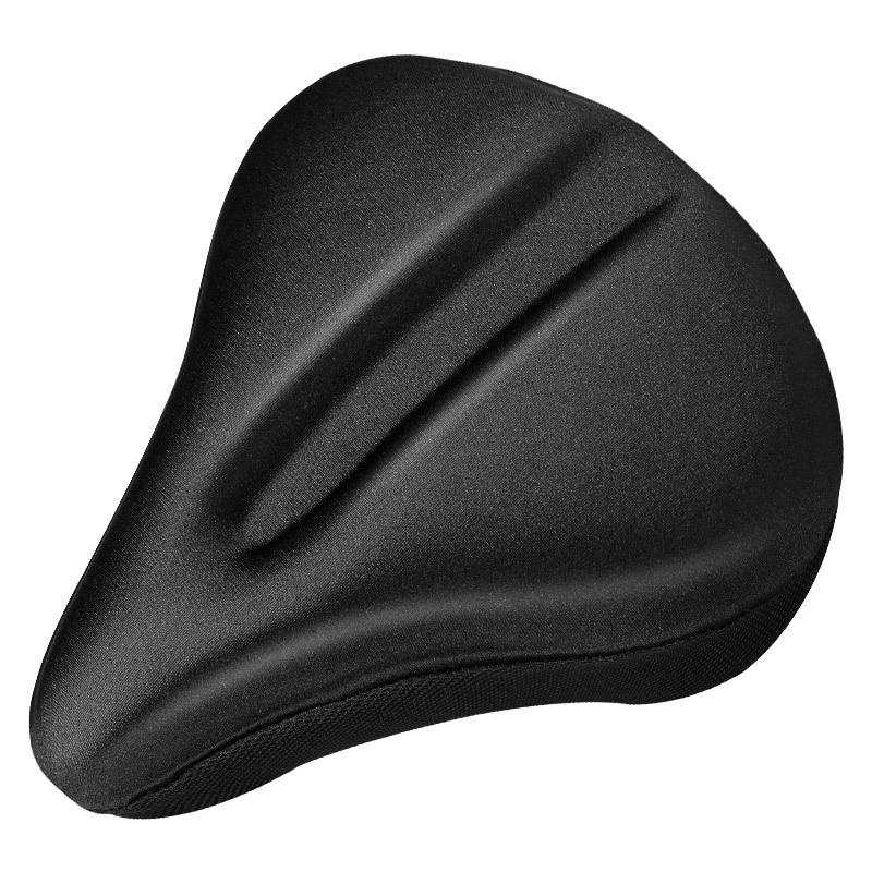 ComfortRide Gel Bicycle Seat Cushion Cover for Wide Bike Seats