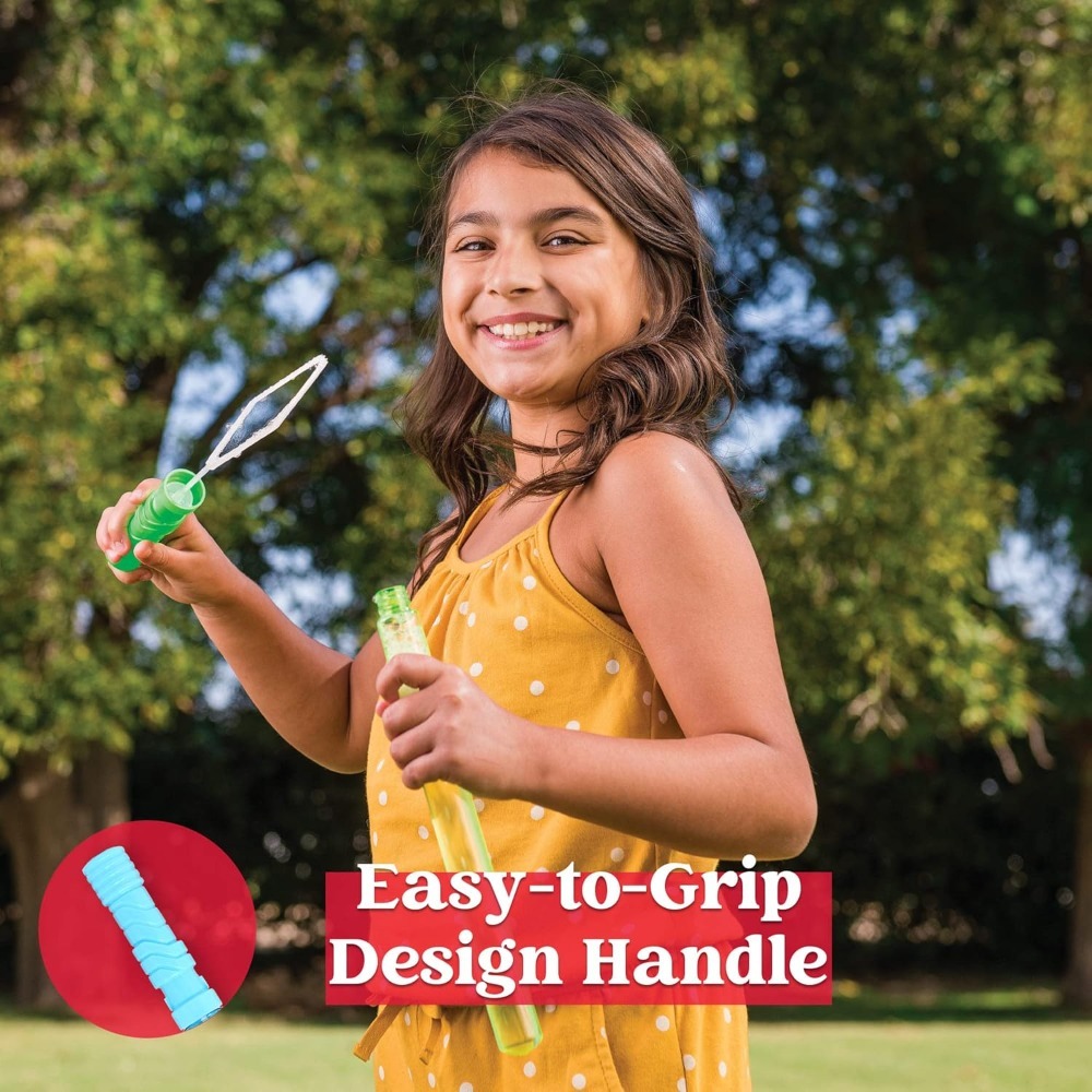 Pack Giant Bubble Wands Set for Kids Outdoor Play Party Favors
