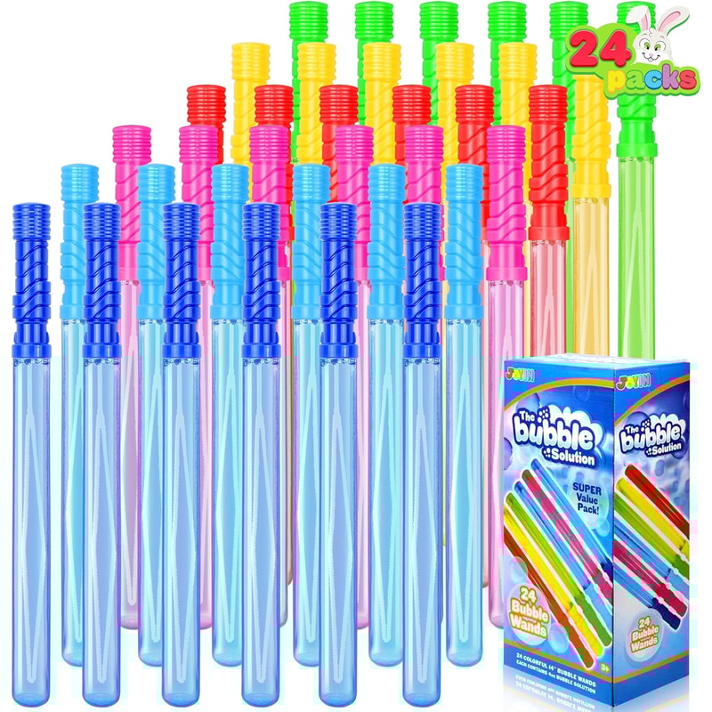 Pack Giant Bubble Wands Set for Kids Outdoor Play Party Favors