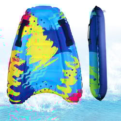 inflatable surfboard pool float thick pvc beach water board for adults & kids