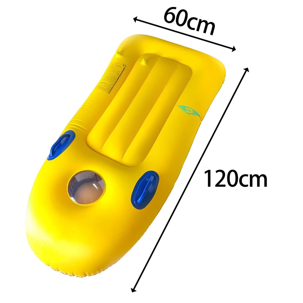 Inflatable Swim Kickboard Bodyboard For Kids Adults Pool Surf Trainer 4