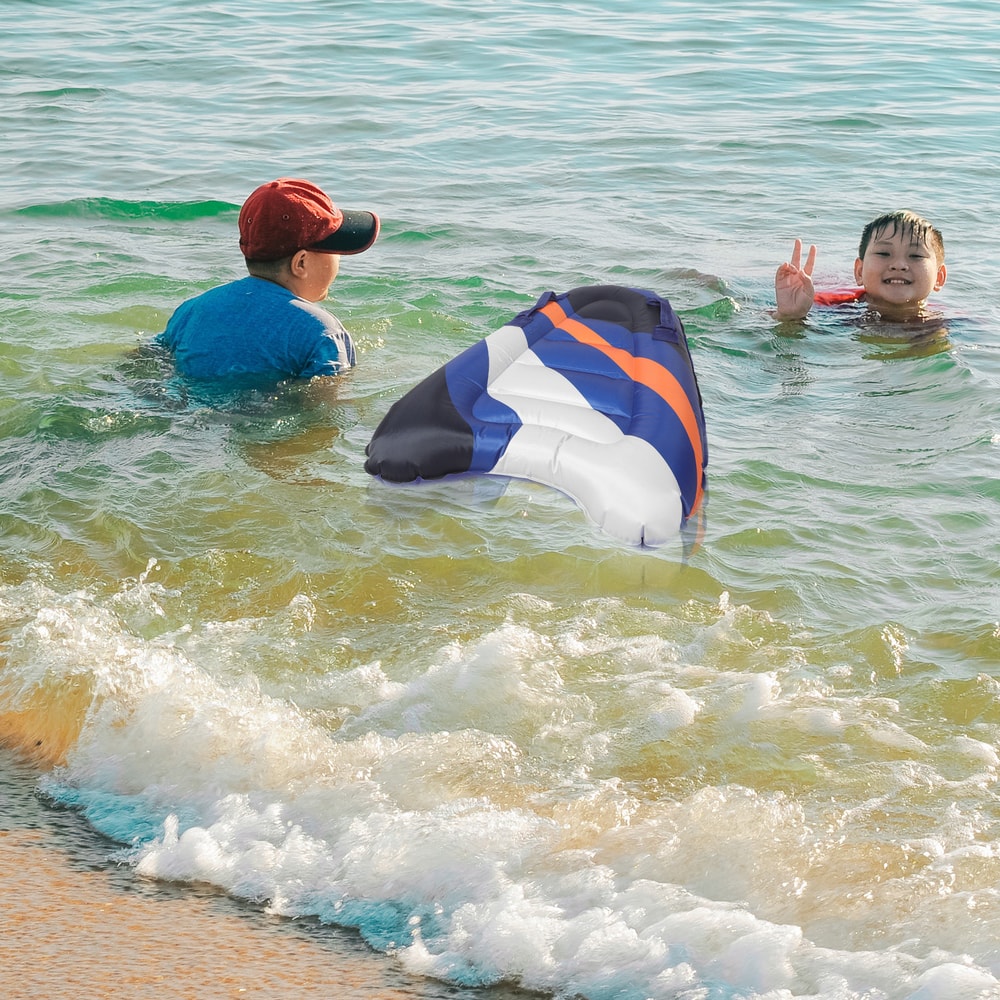 Inflatable Surfboard Portable Body Board for Beach and Travel Fun