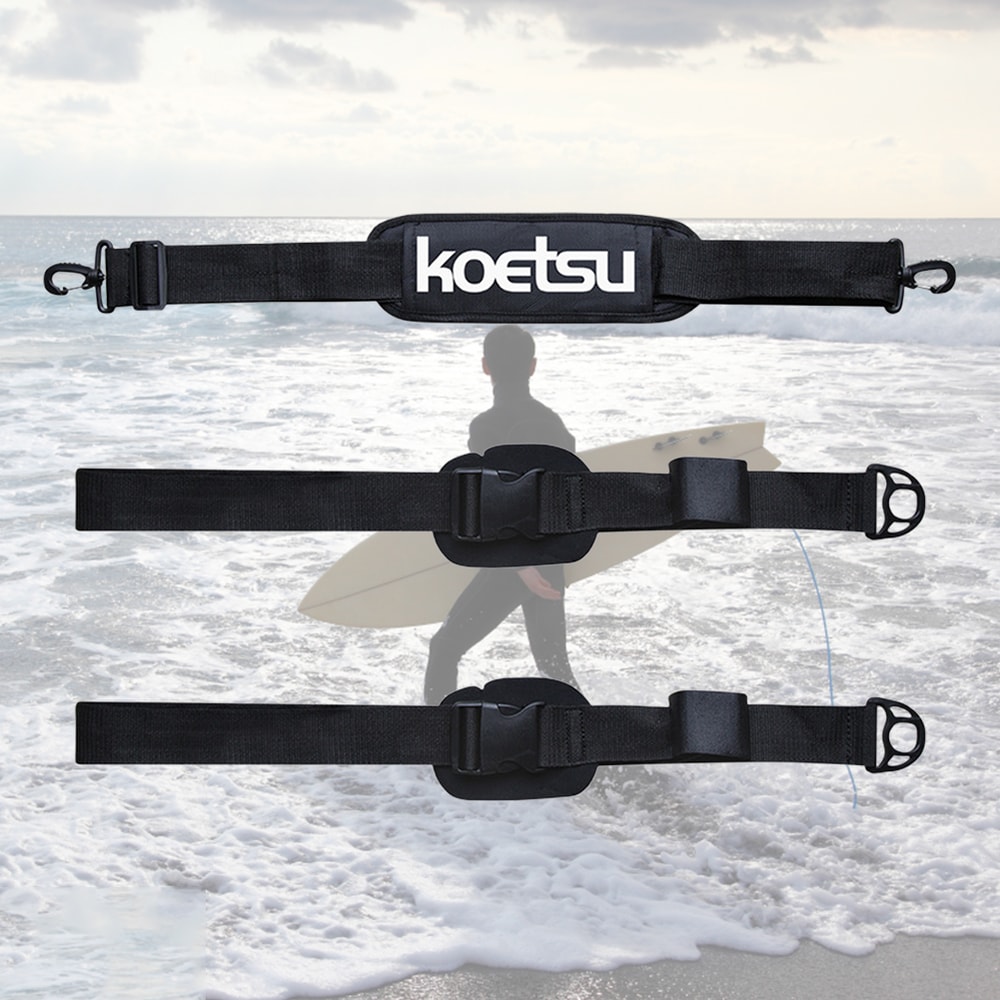 Adjustable Surfboard Carry Sling with Shoulder Strap for Paddle Boards and Surfboards