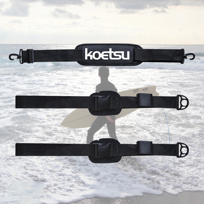 Adjustable Surfboard Carry Sling with Shoulder Strap for Paddle Boards and Surfboards