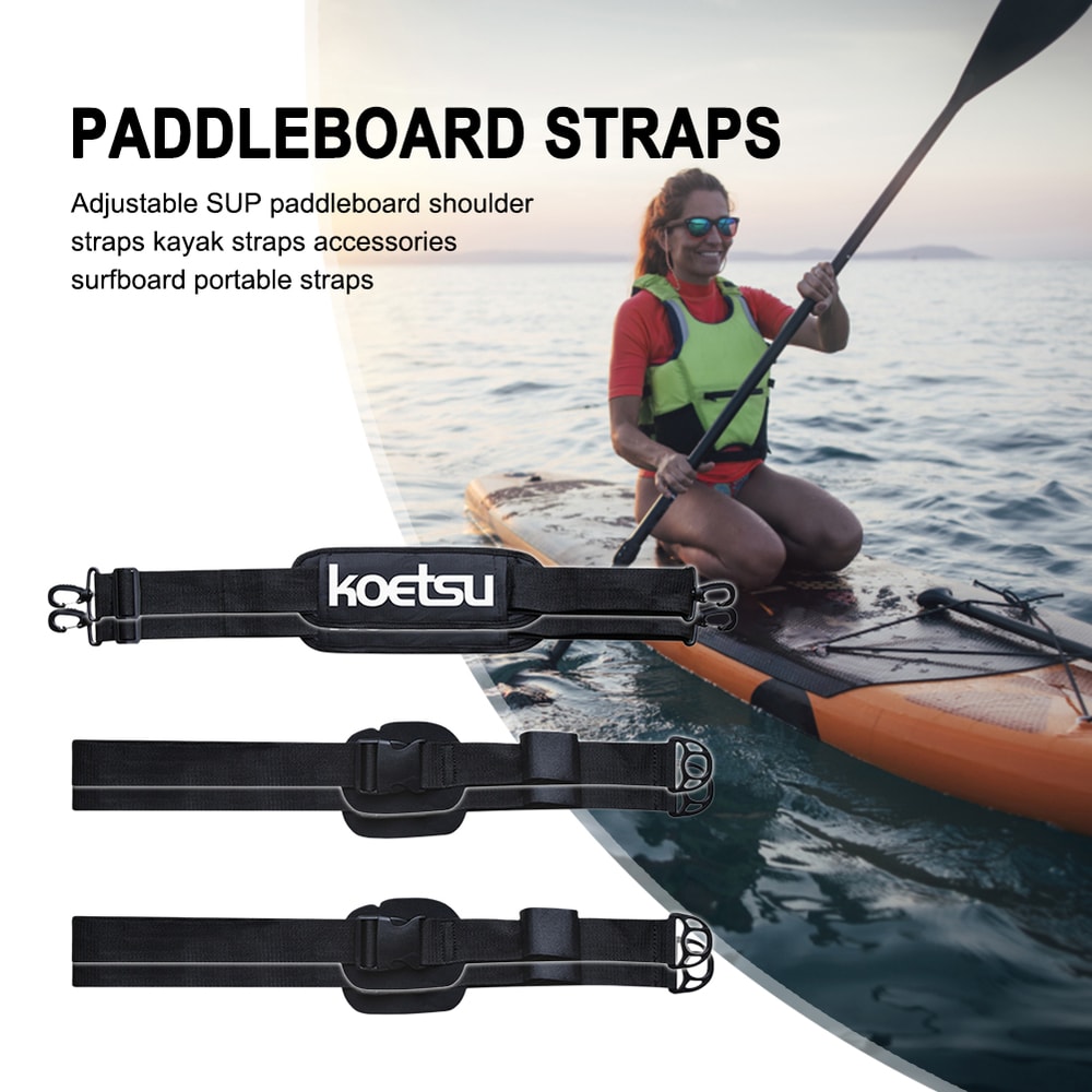 Adjustable Surfboard Carry Sling with Shoulder Strap for Paddle Boards and Surfboards