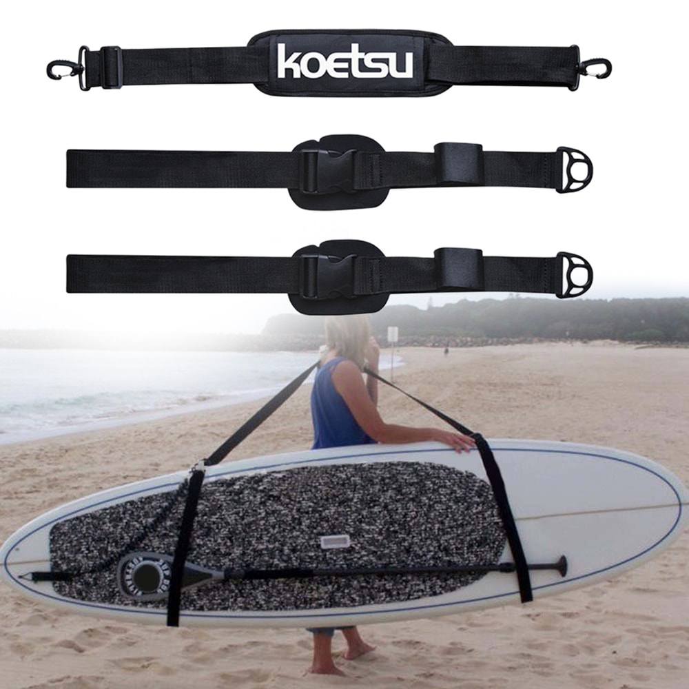 Adjustable Surfboard Carry Sling with Shoulder Strap for Paddle Boards and Surfboards