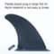 Universal Surfboard Tail Fin Replacement Durable surfboard fin for Surfboards Kayaks Water Ski Boards