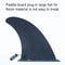 Universal Surfboard Tail Fin Replacement Durable surfboard fin for Surfboards Kayaks Water Ski Boards