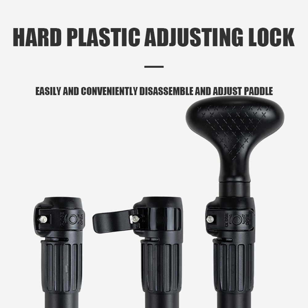 KOETSU Adjustable SUP Paddle Lightweight Aluminum Alloy Kayak Paddle Convertible Oar