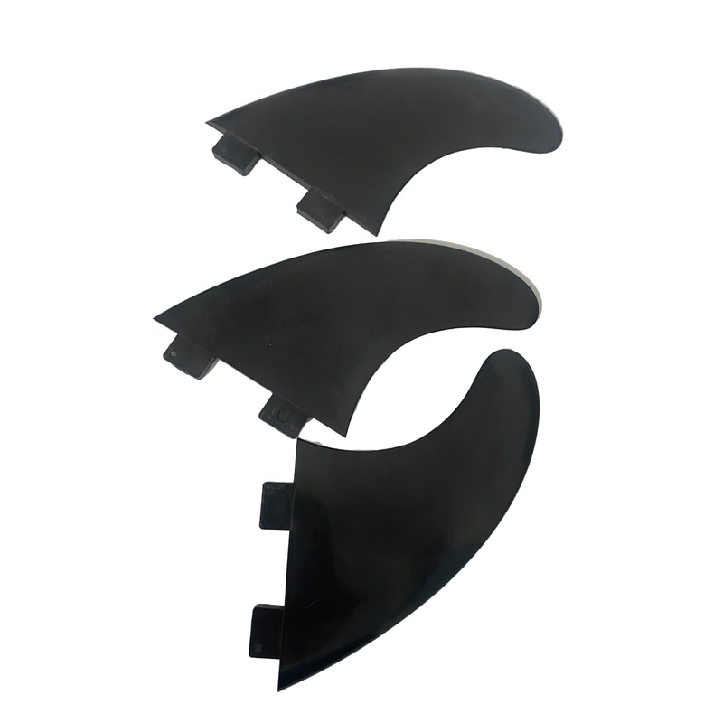 Medium Surfboard Fin Set for SUP and Surfboards Stable Paddle Board Fins