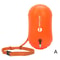 Inflatable Swim Buoy Dry Bag With Waist Belt For Open Water Safety Storage 6