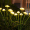 Solar Jellyfish Mushroom Lights Outdoor LED Garden Decor