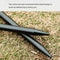Heavy Duty Steel Tent Stakes Set Camping Tent Pegs For Hard Ground With Steel Ground Anchors 3