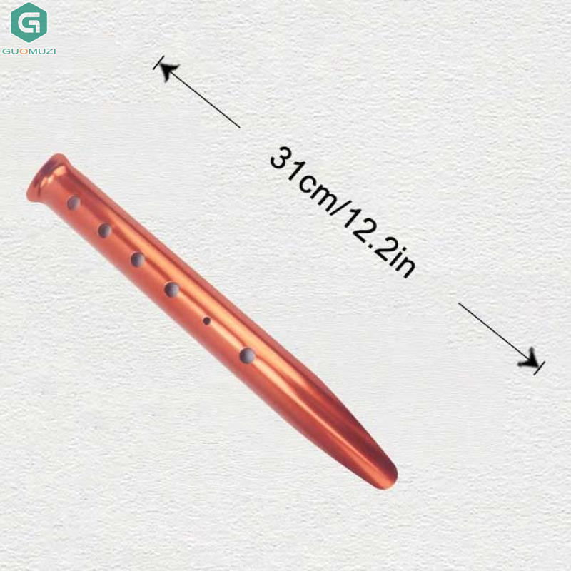 Heavy Duty Sand Tent Stakes Set Aluminum Alloy Beach Snow Pegs For Camping 5